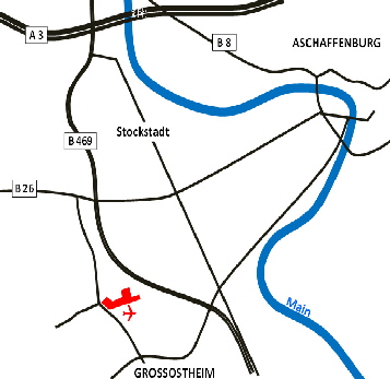 Anfahrt - Straßenkarte